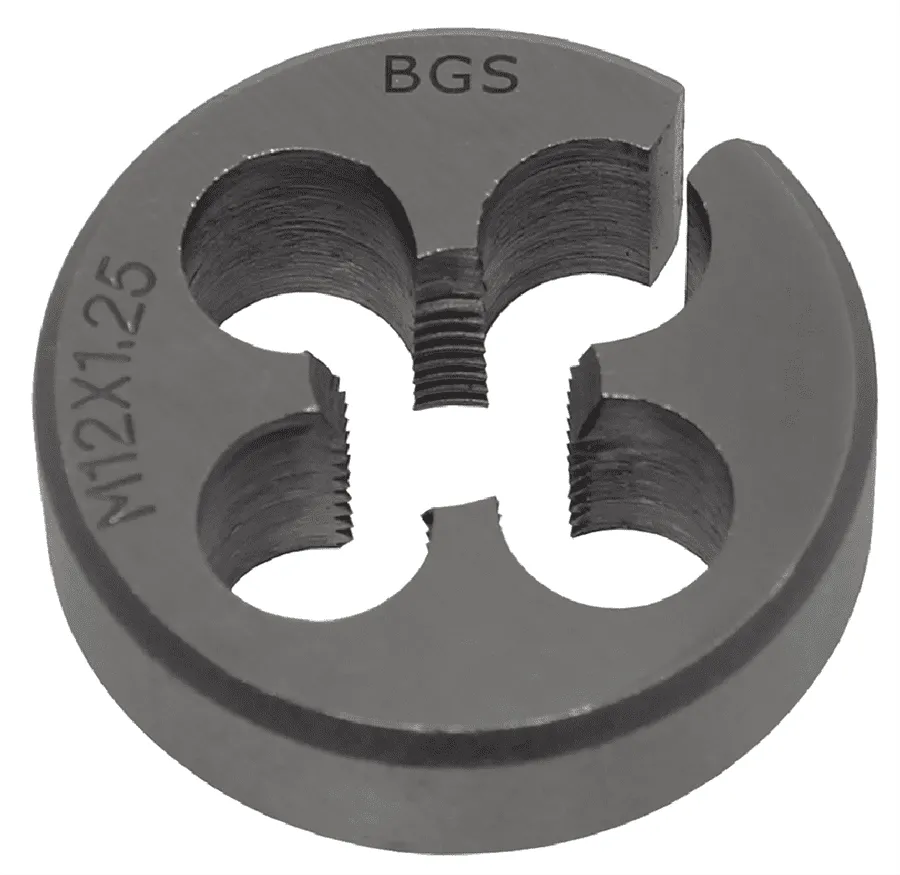 BGS Gewindeschneideisen | M12 x 1,5 x 38 mm – 1900-M12X1.5-S