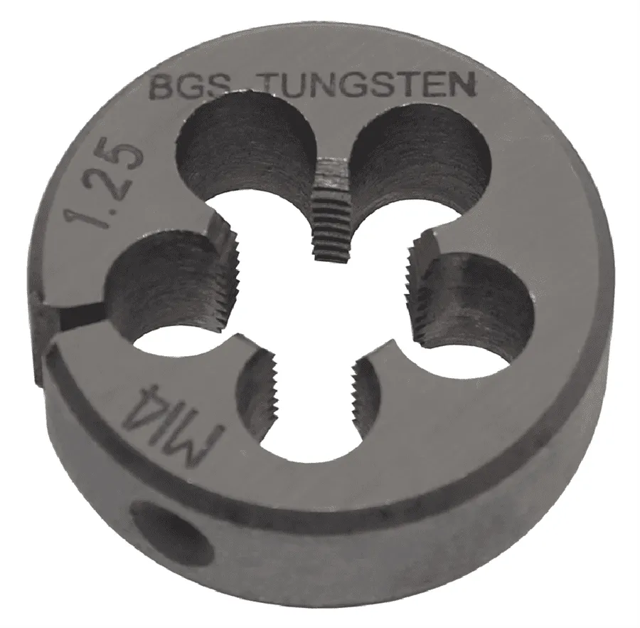 BGS Gewindeschneideisen | M14 x 1,25 x 38 mm – 1900-M14X1.25-S