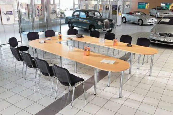 Hammerbacher Tischplatte Buche 120x80 cm