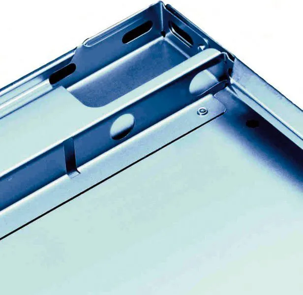 Schulte Zusatzböden 400 mm verz. Pack a 2 Stk.