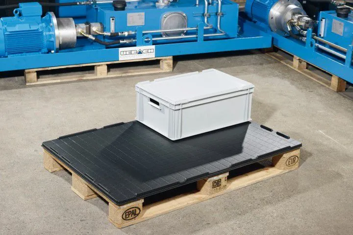 Kiga Palettenüberzug 800x1200 Antirutschkante (Inhalt: 0.96 Quadratmeter - 30.28 € / 1 Quadratmeter)