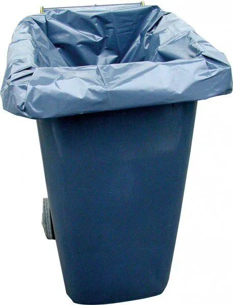 Müllsack 240 l blau ca. 90 my lose