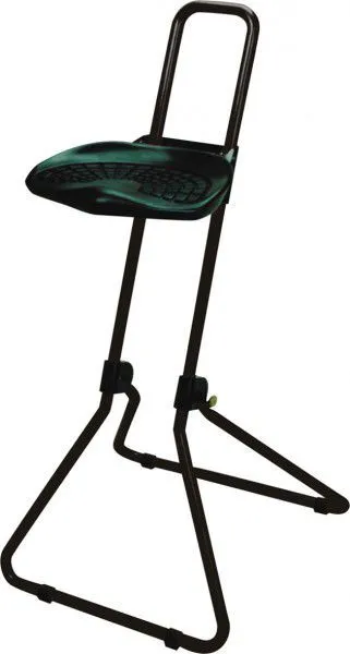 Lotz Arbeitsstuhl Stehhilfe Mod. 3610 klappbar, schwarz