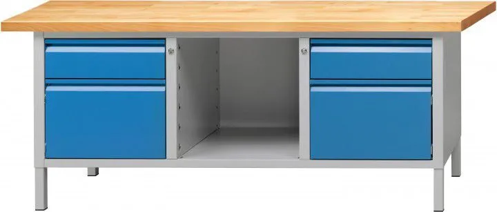 Anke Kastenwerkbank 2000 119 E 40 mm, 840 mm 7035/5012