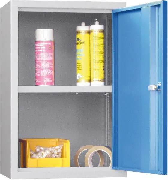 Pavoy Hängeschrank mit Vollblechtüren glatt 600 x 400 x 300 mm