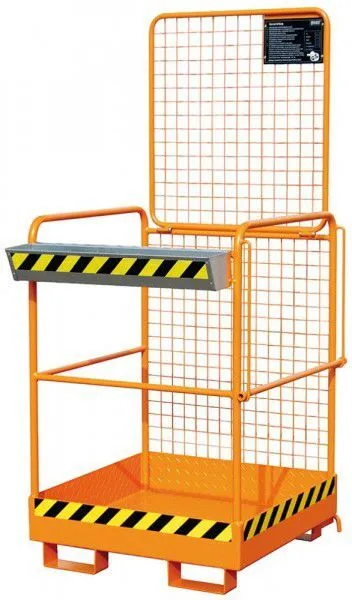 Bauer Sicherheitskorb lackiert orange RAL 2000