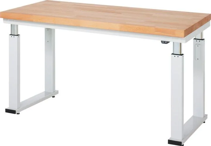 Rau Werkbank adlatus 300 Buche Massivplatte 1500x700x740-1140mm