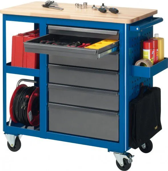 RAU Rollwerkbank 6S RAL5010/RAL7016