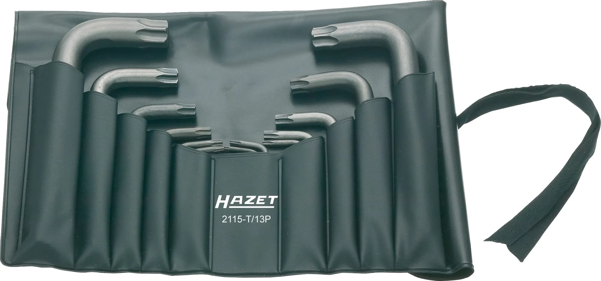HAZET Winkel Schraubendrehersatz Innen TORX® Profil 13-teilig 2115-T/13P