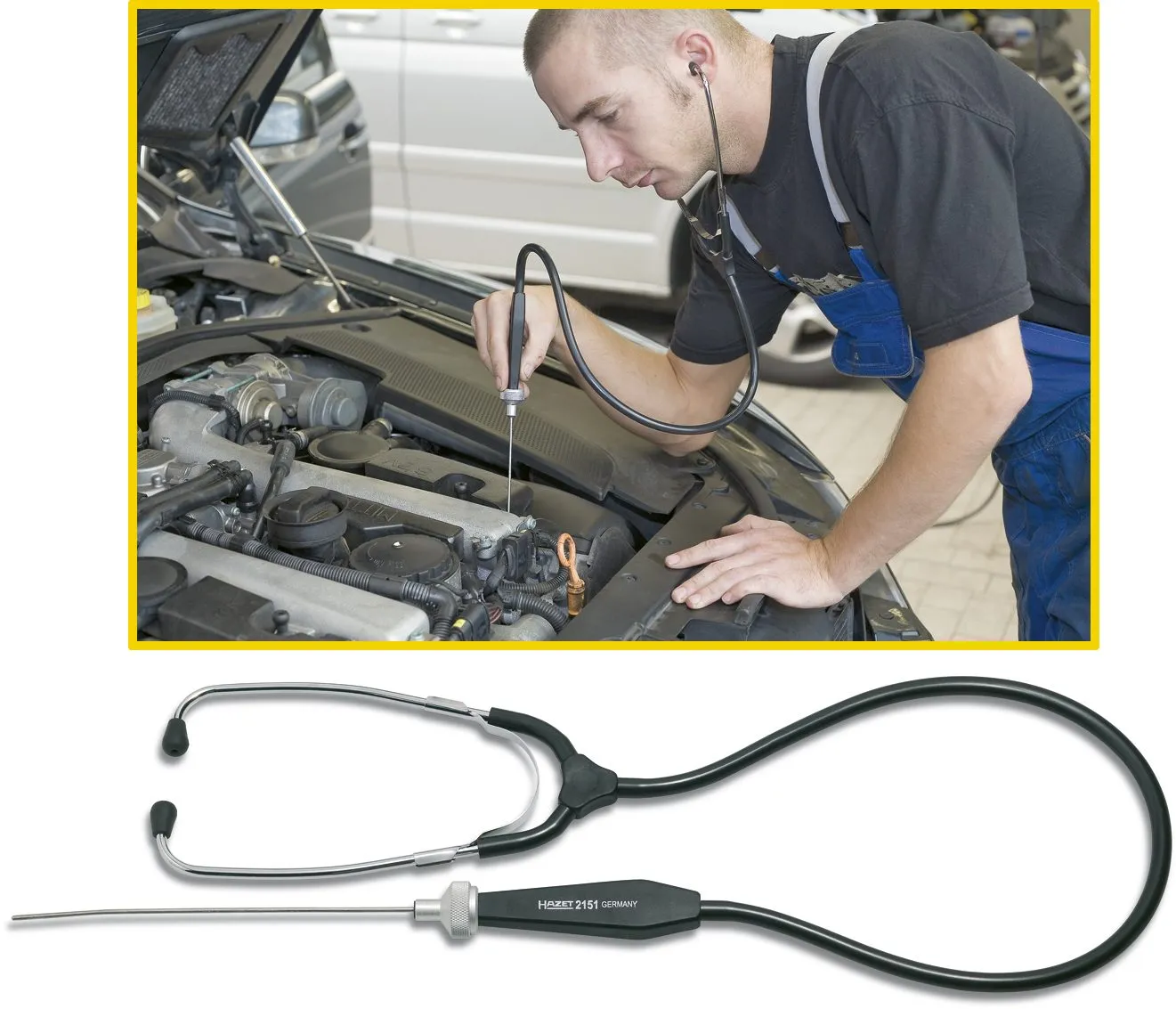 HAZET Stethoskop 2151