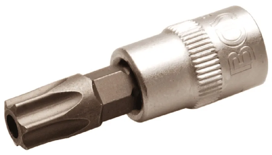 BGS Bit-Einsatz | 6,3 mm (1/4") | T-Profil (für Torx) mit Bohrung T45 – 2165-T45