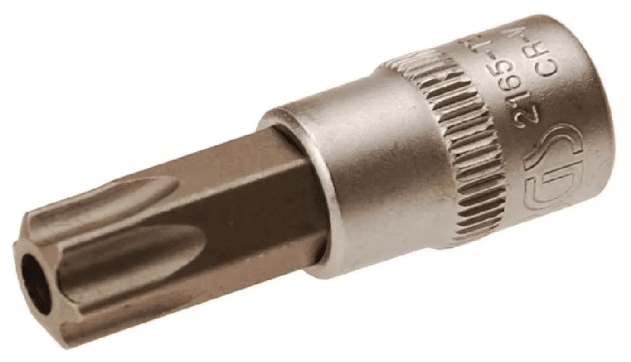 BGS Bit-Einsatz | 6,3 mm (1/4") | T-Profil (für Torx) mit Bohrung T50 – 2165-T50