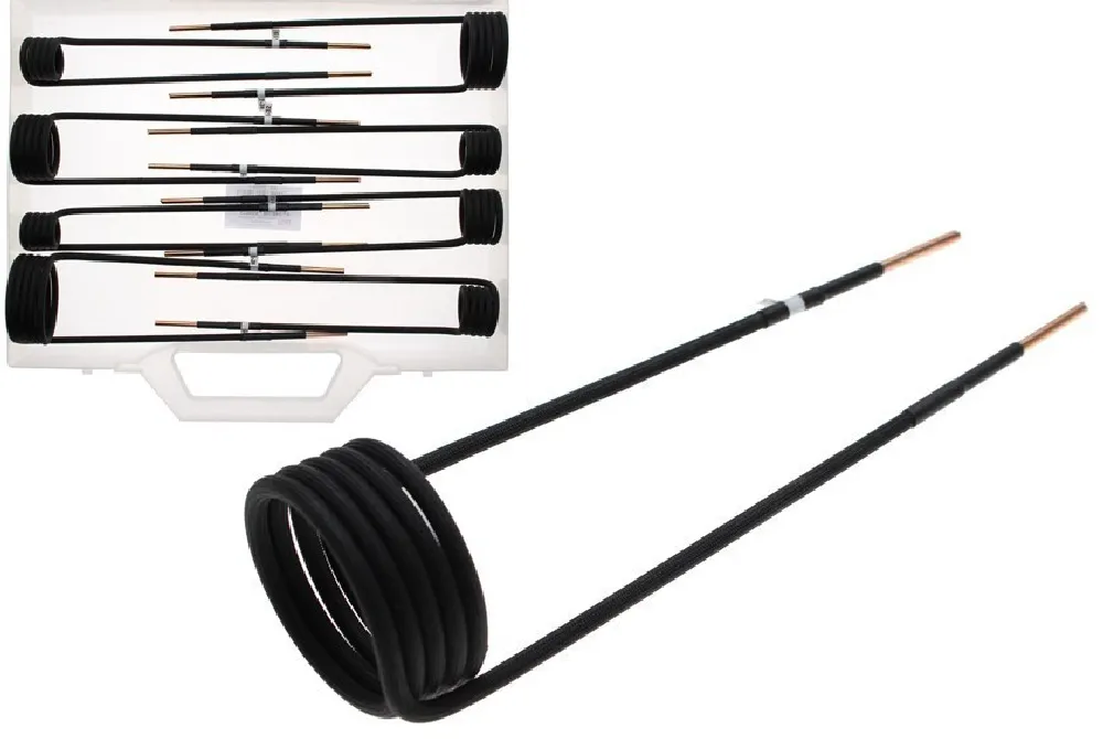 BGS Induktions-Spulen-Satz für Induktionsheizgerät | 90° abgewinkelt | für Art. 2169 | 8-tlg. – 2169-1