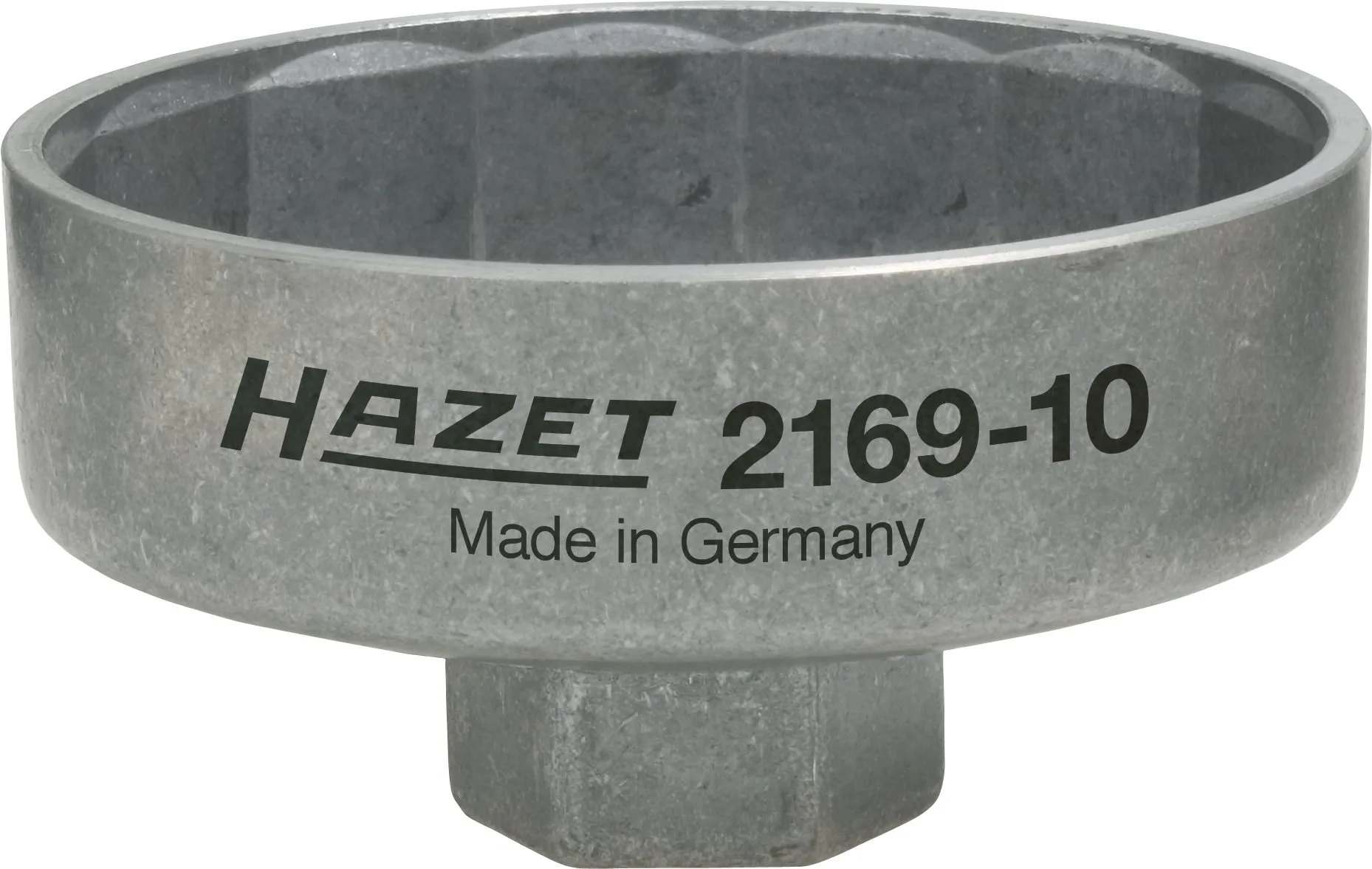 HAZET Ölfilter-Schlüssel 10mm 3/8 Zoll Außen-14-kant 2169-10