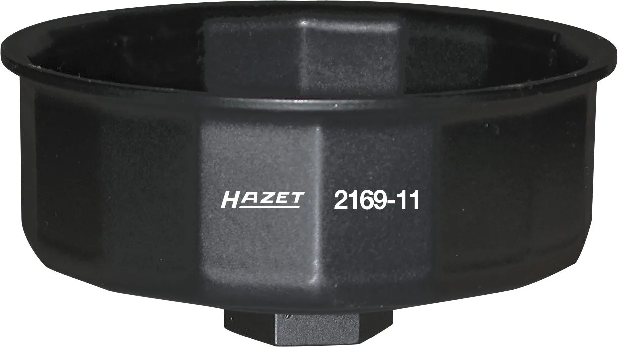 HAZET Ölfilter-Schlüssel 12,5mm 1/2 Zoll Außen-14-kant 2169-11