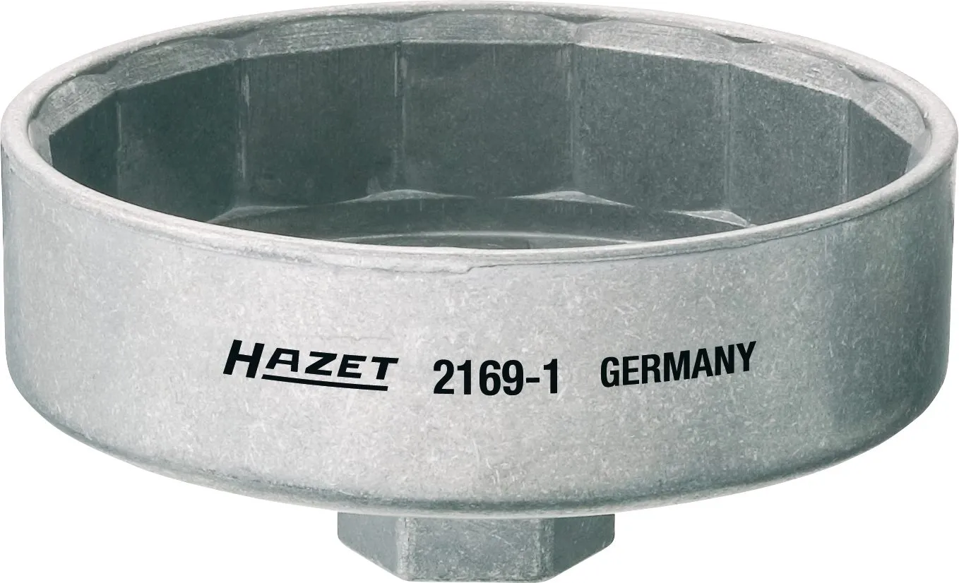 HAZET Ölfilter-Schlüssel 102mm 1/2 Zoll Außen-15-kant 2169-1