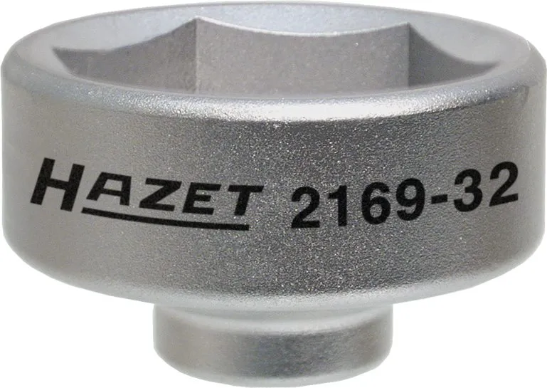 HAZET Ölfilter-Schlüssel 10mm 3/8 Zoll Außen-Sechskant 2169-32