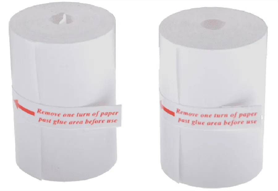 BGS Ersatz-Papierrollen für Drucker | 2-tlg. – 2196-ROLLE