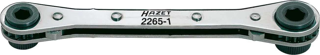 HAZET Umschaltknarre für Bits Sechskant hohl 6,3 1/4 Zoll Sechskant hohl 8mm (5/16 Zoll) 2265-1
