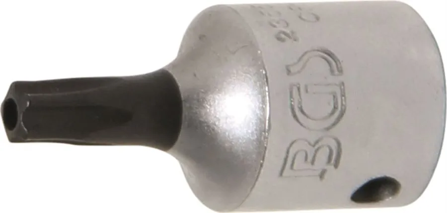 BGS Bit-Einsatz | 6,3 mm (1/4") | TS-Profil (für Torx Plus) mit Bohrung TS20 – 2355-TS20