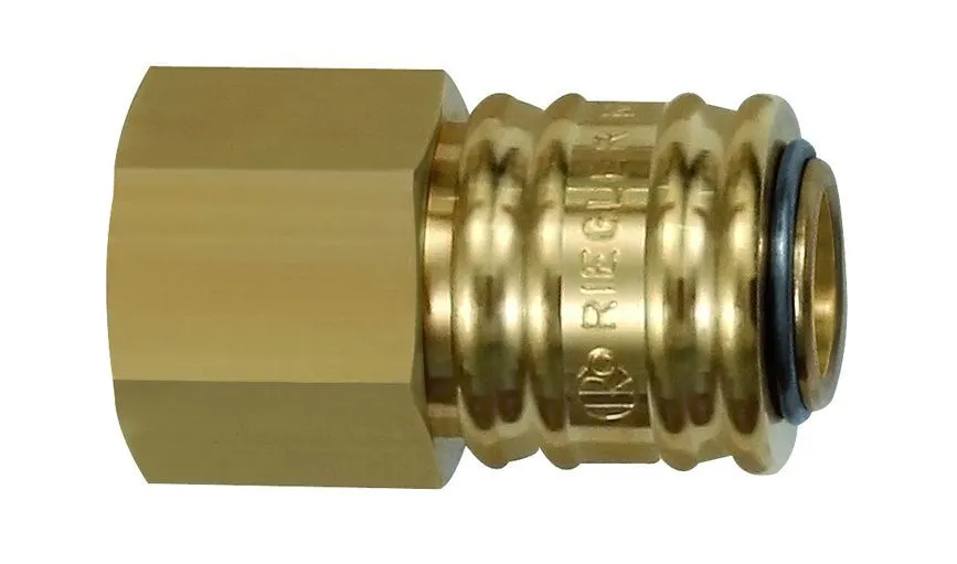 RIEGLER Schnellverschlusskupplung NW7,2 G3/8 innen Messsing