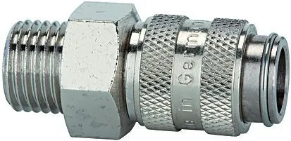 RIEGLER Schnellverschlusskupplung NW 5 G 1/4 außen Messing SW 17