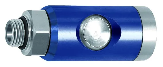 RIEGLER Sicherheitskupplung vollautomatisch G 1/4 außen 360° drehbar