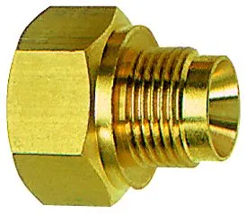 RIEGLER Reduziernippel lange Ausführung G 3/8 außen G 1/2 innen SW 24