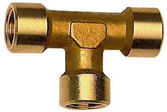 RIEGLER T-Stück G 3/4 innen/innen/innen Messing SW 25 zylindrisch