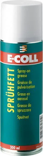E-COLL EU Sprühfett 300ml weiß (Inhalt: 0.3 Liter - 21.9 € / 1 Liter)