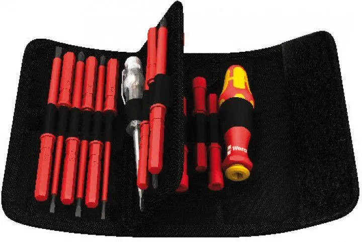 Wera Schraubendreher Satz VDE Kraftform Komp.18tlg.Wera