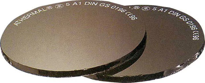 Ersatzgläser,splitterfrei 50 mm, farblos