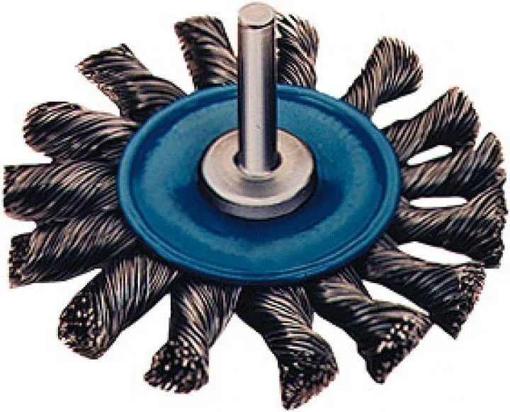 FORUM Rundbürste Stahld. 6mm 75mm gezopft