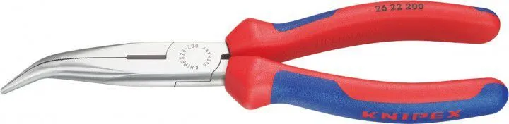Knipex Storchschnabelzange pol.geb.200mm m.M.K.Griff