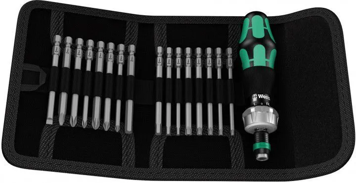 Wera Kraftform Kompakt 60 Falttasche m.Ratsche