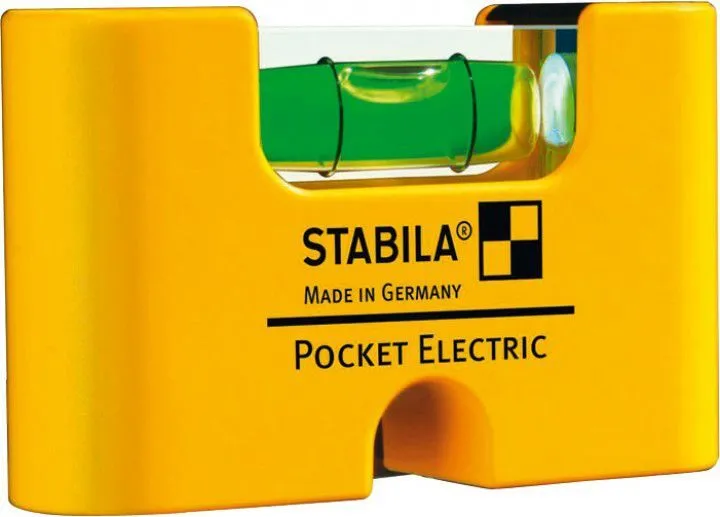 Stabila Mini-Wasserwaage Pocket Electric 7cm