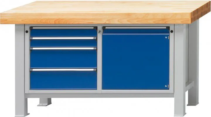 Anke Kasten Werkbank 1500 131 VS 100 mm, 900 mm 7035/5010