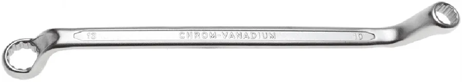 BGS Doppel-Ringschlüssel, gekröpft | SW 10 x 13 mm – 30211