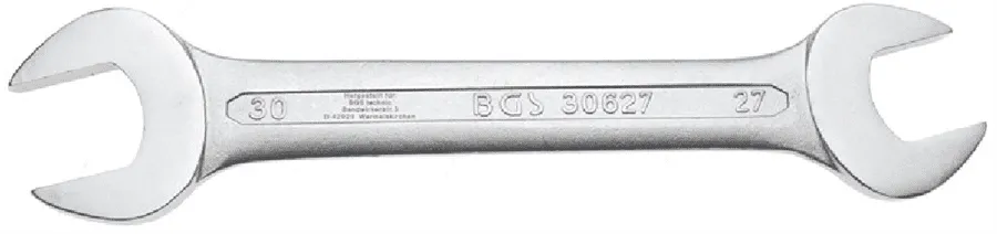 BGS Doppel-Maulschlüssel | SW 27x30 mm – 30627