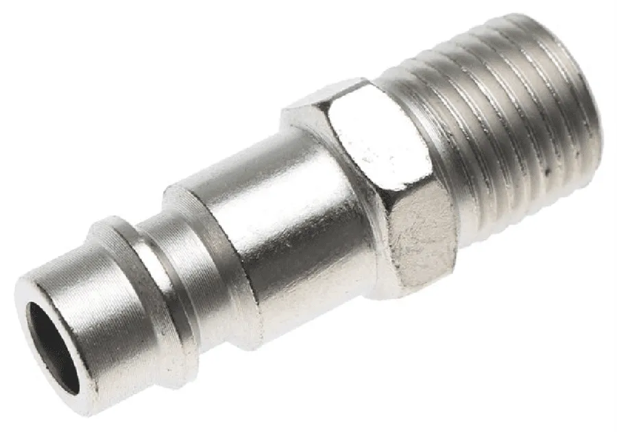 BGS Druckluft-Stecknippel | AG 6,3 mm (1/4") – 3222-1