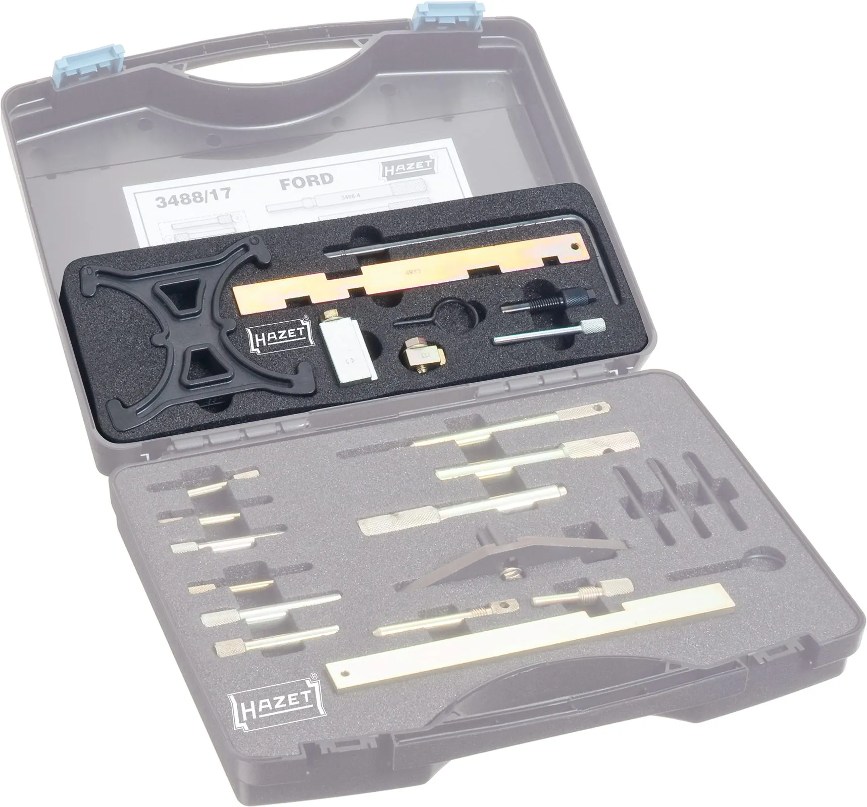 HAZET Motoreinstell-Werkzeug FORD 8-teilig 3488/8