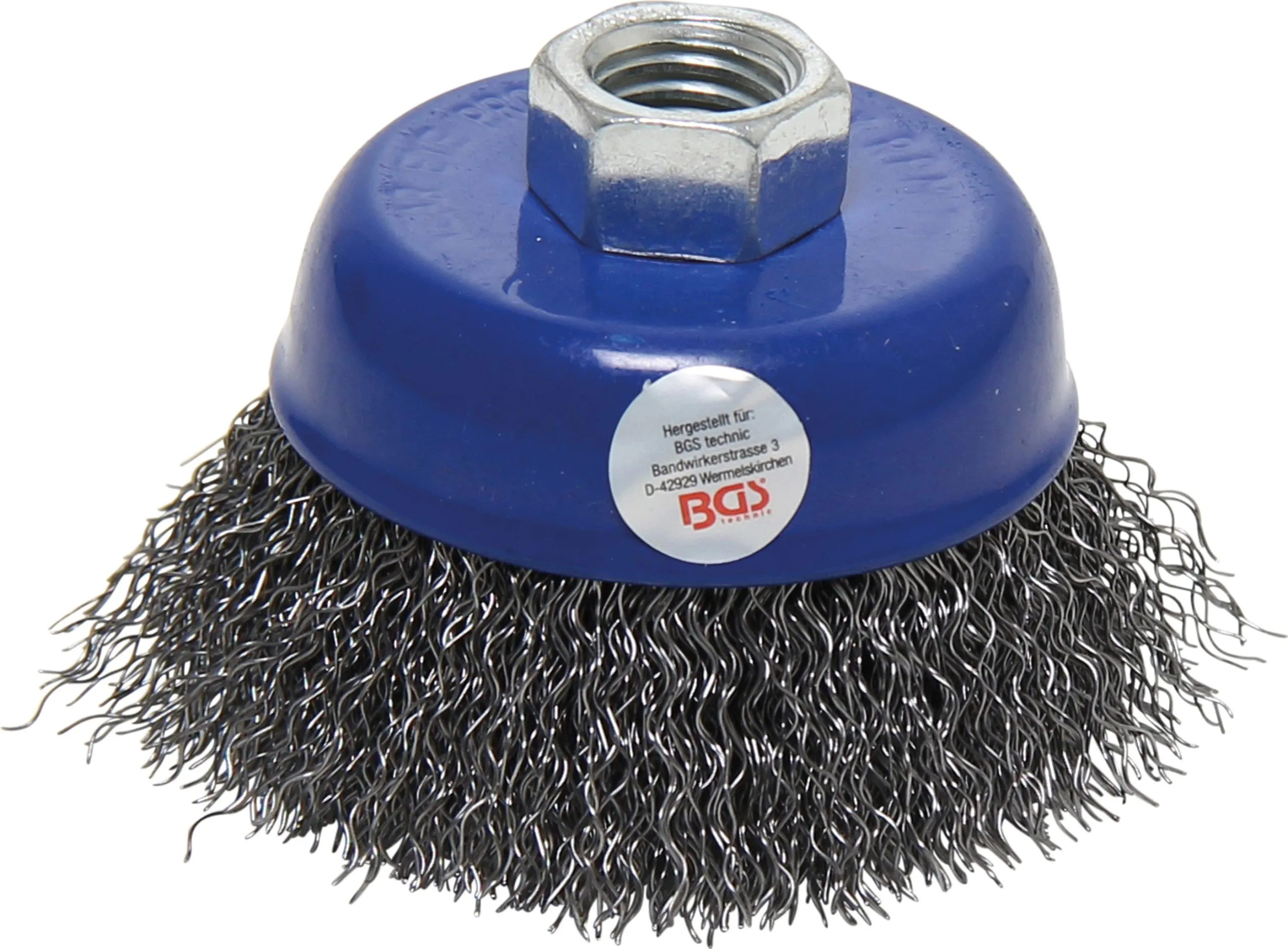 BGS Topfbürste | Aufnahme M14 x 2 | Ø 65 mm x 50 mm – 3993