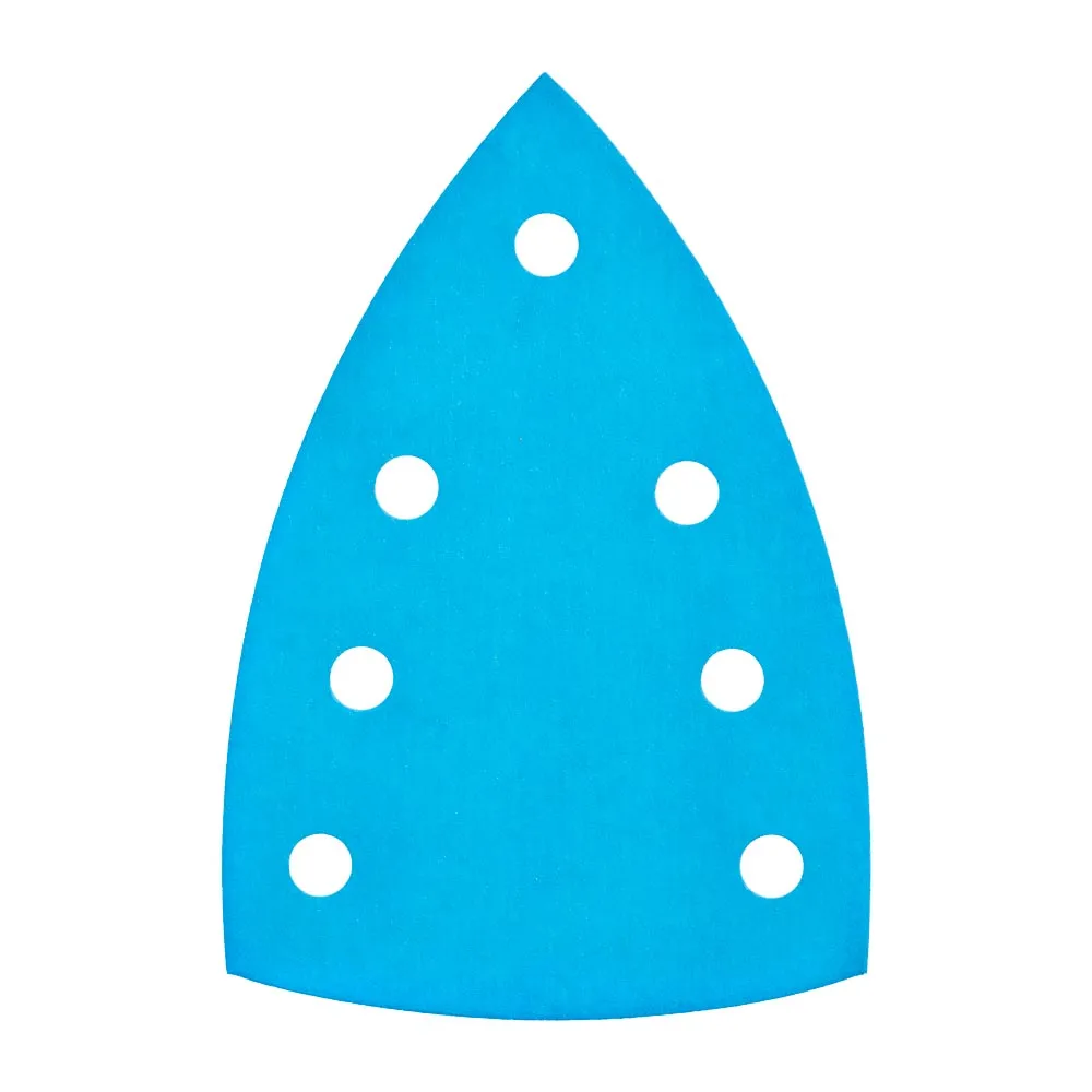 3M™ 51230 Hookit™ 50x Blau Delta Schleifscheiben 325U 100x147mm P80