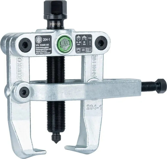 Abziehwerkzeug 204-3 Spann-T.140mm Spann-W.150mm seitliche Spannzwinge KUKKO