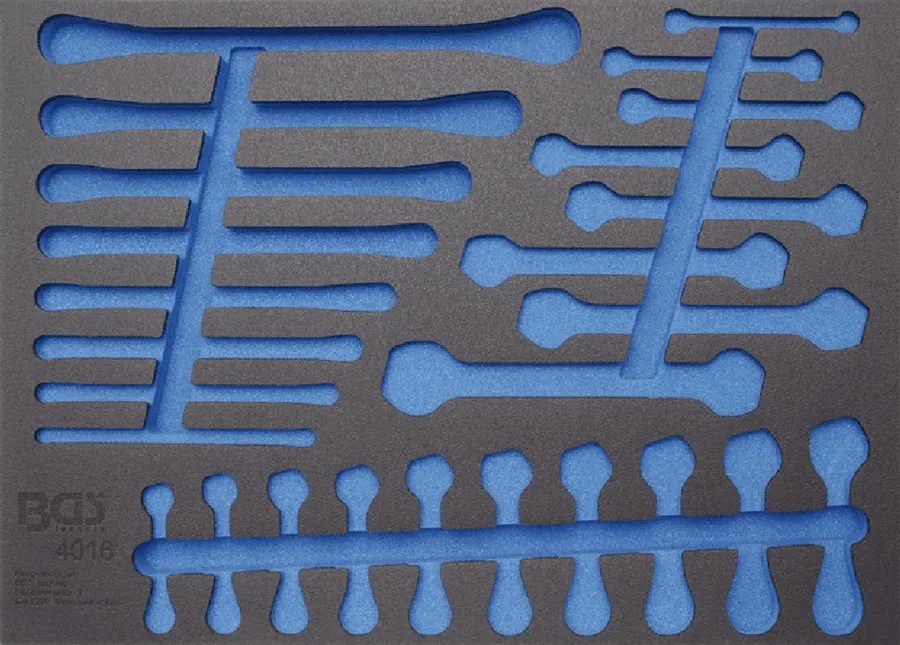 BGS Werkstattwageneinlage 3/3 | leer | für Art. 4016 – 4016-5