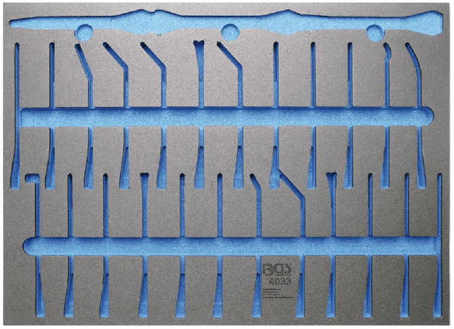 BGS Werkstattwageneinlage 3/3 | leer | für Art. 4033 – 4033-1