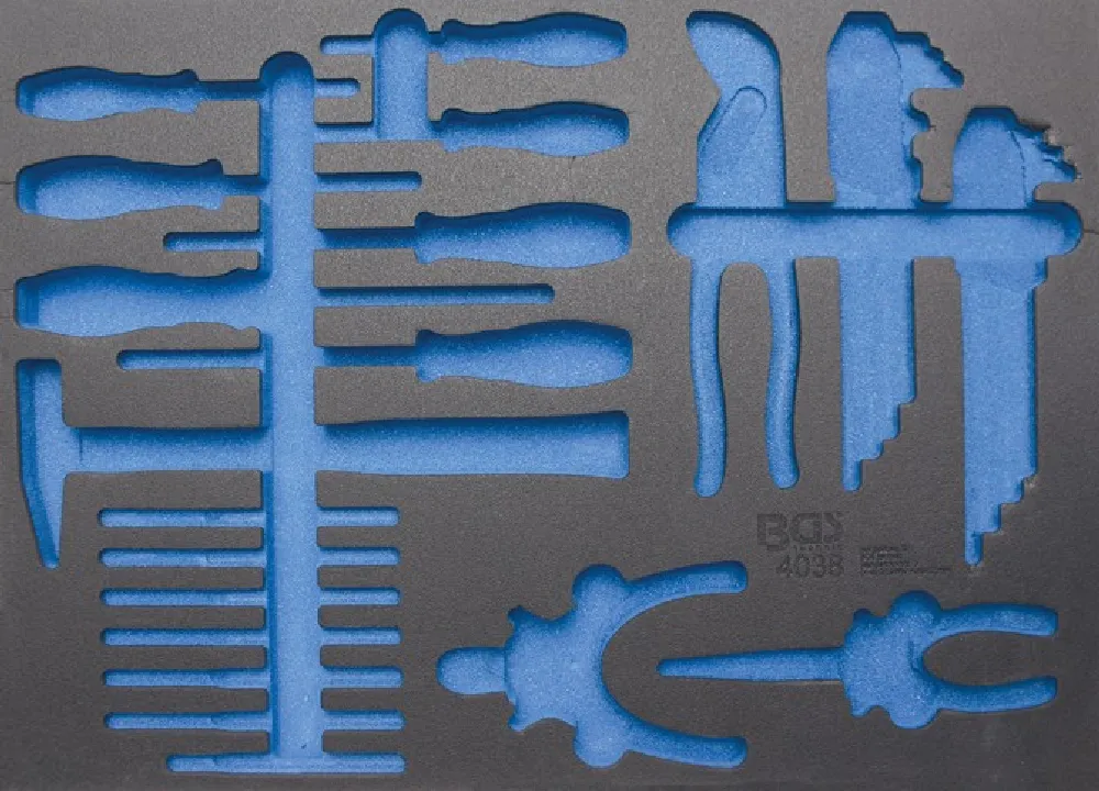 BGS Werkstattwageneinlage 3/3 | leer | für Art. 4038 – 4038-1