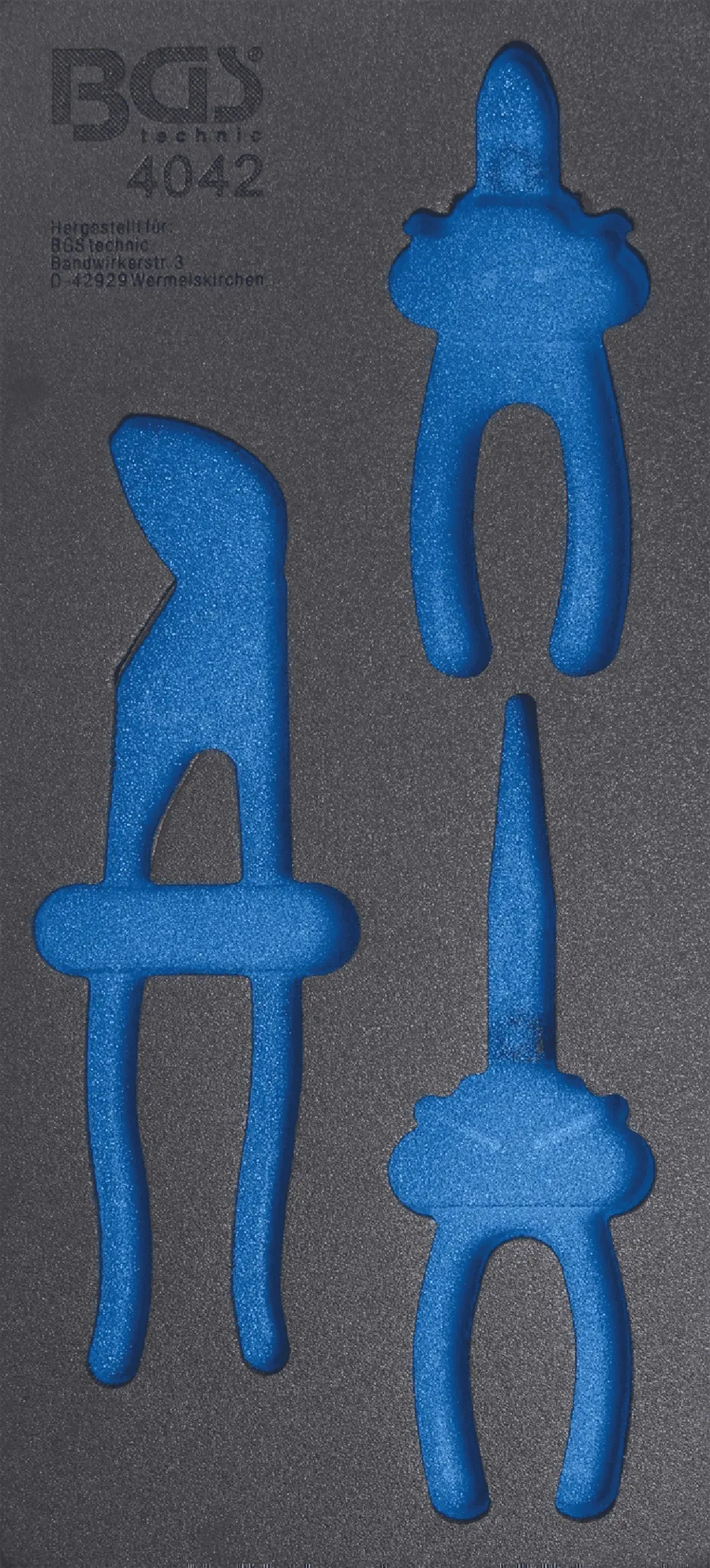 BGS Werkstattwageneinlage 1/3 | leer | für Art. 4042 – 4042-1