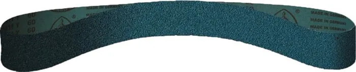 Schleifband CS 411 Y L.2000mm B.75mm K.80 f.STA/INOX/NE ZK KLINGSPOR VE: 10St.