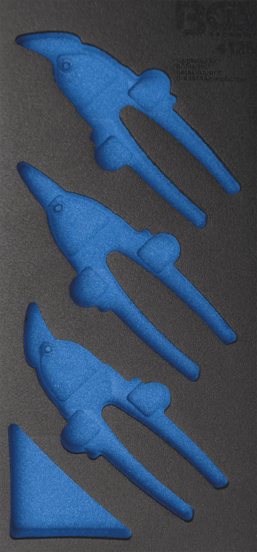 BGS Werkstattwageneinlage 1/3 | leer | für Art. 4125 – 4125-1